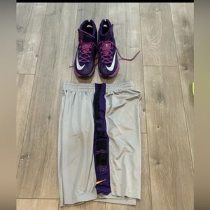 Nike Zoom Hyperrev & Nike Elite Matching Shorts US Sz 11.5